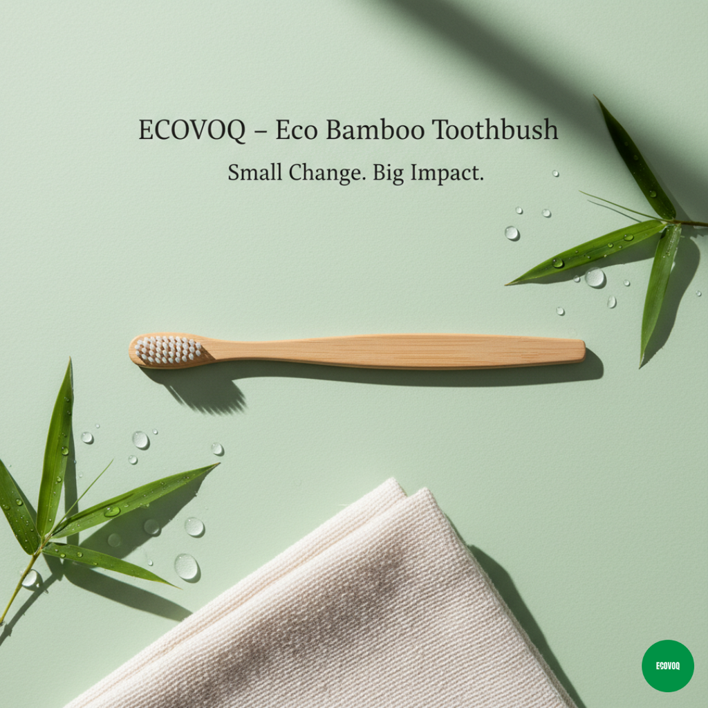 Eco Bamboo Toothbrush (Pack of 5)