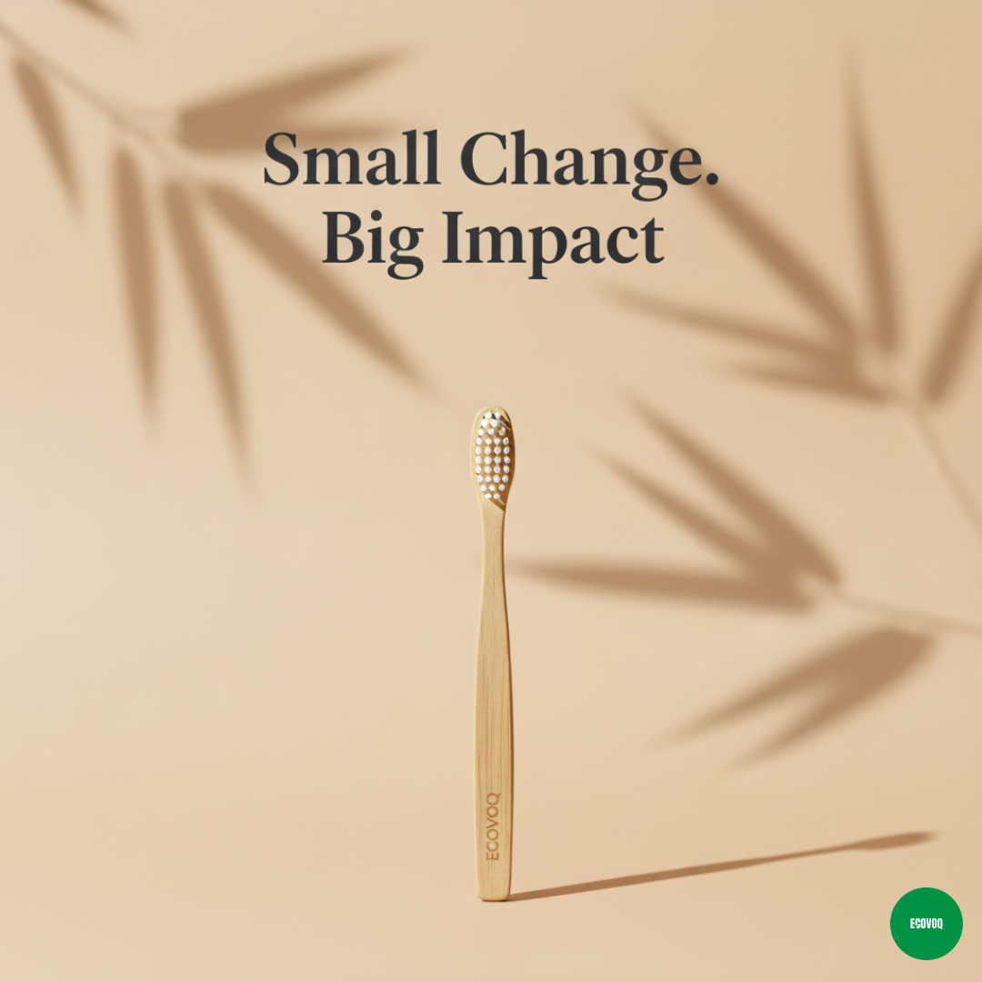 Eco Bamboo Toothbrushes (Pack of 4)