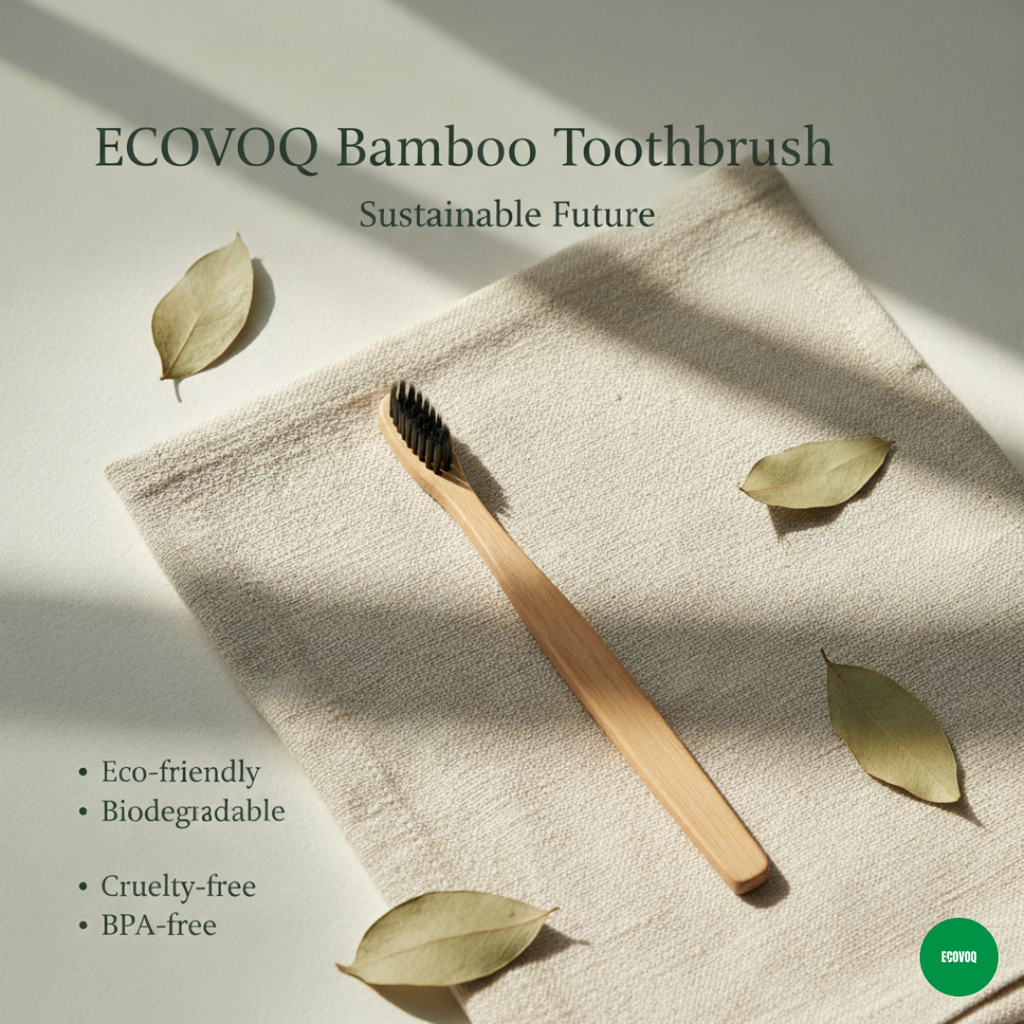 Eco Bamboo Toothbrush (Pack of 10)